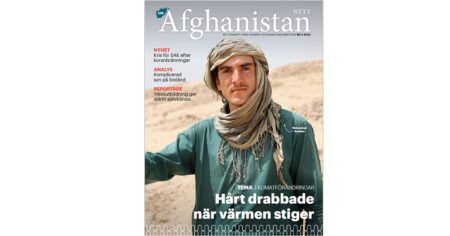 Framsidan på Afghanistan-nytt