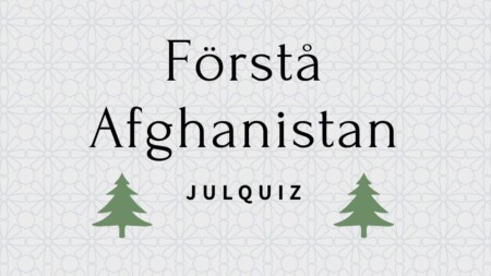 text: förstå Afghanistan jul quiz, två granar.