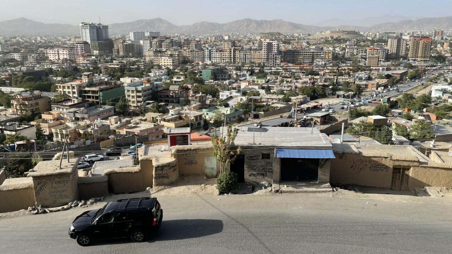 A view of Kabul.