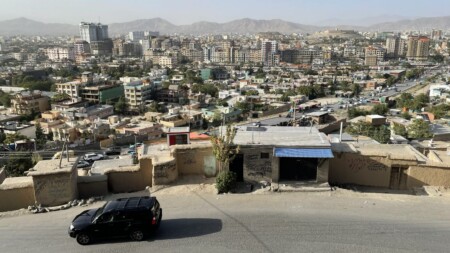 A view of Kabul.